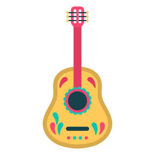 Miela plokščia gitara PNG \u0026 SVG dizainas, skirtas TMiela plokščia gitara PNG \u0026 SVG dizainas, skirtas T  