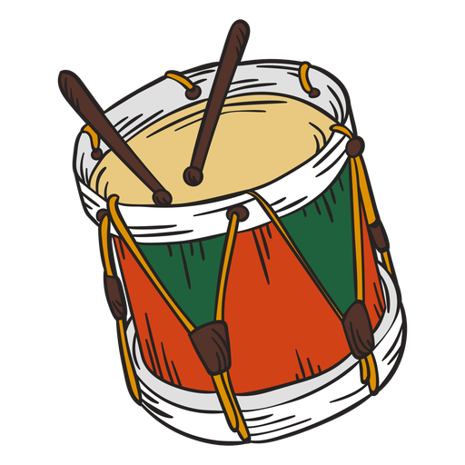 Cute Drums Illustration Nutcracker PNGCute Drums Illustration Nutcracker PNG  