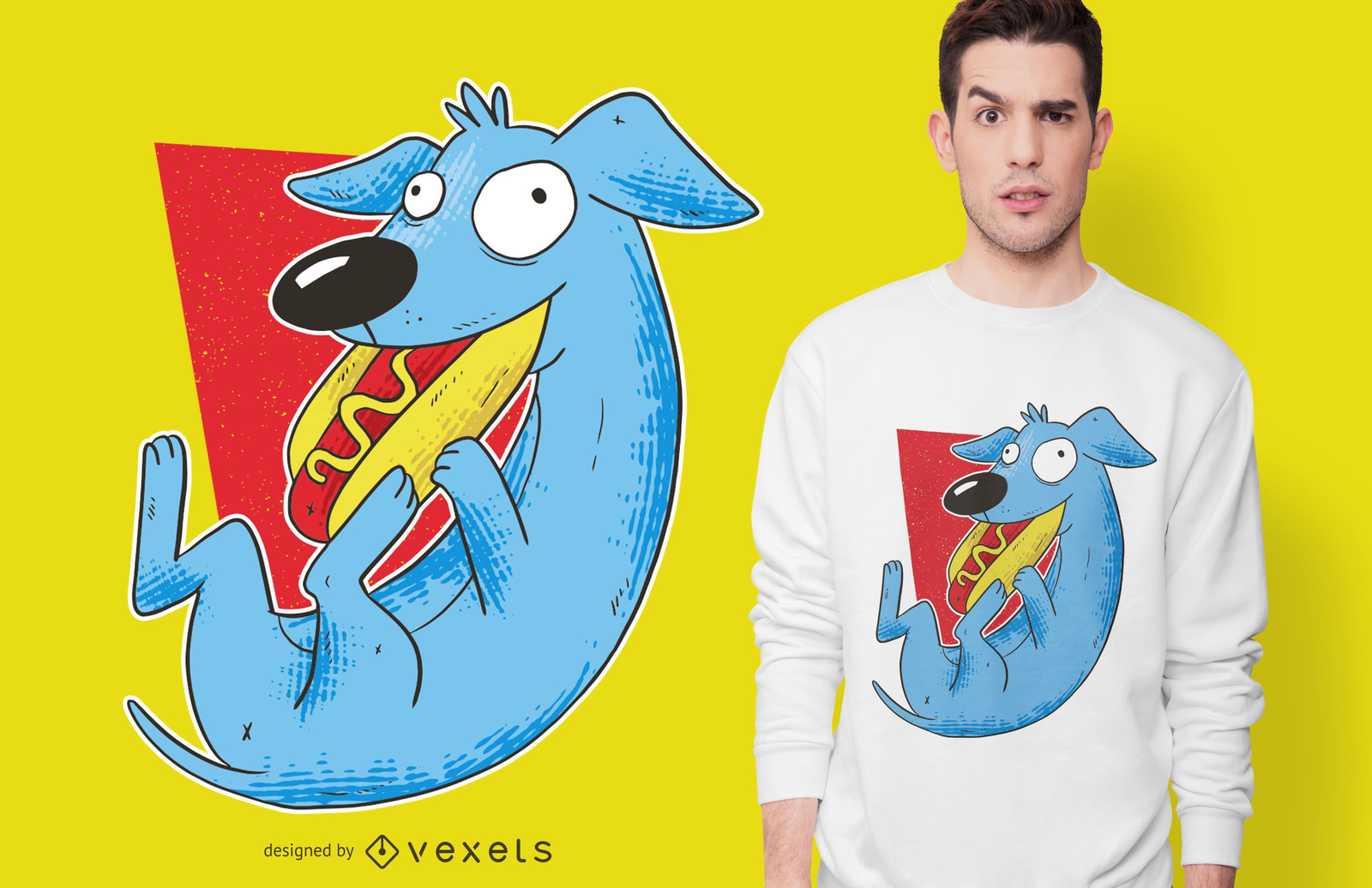 Hot Dog Dog T-Shirt