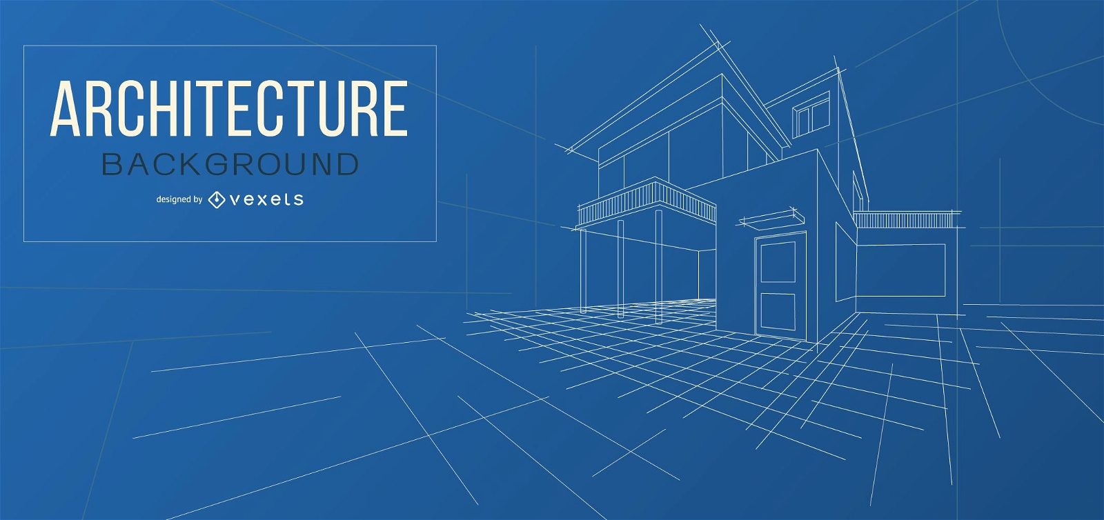 Architecture Blueprint Background Design Vector Download