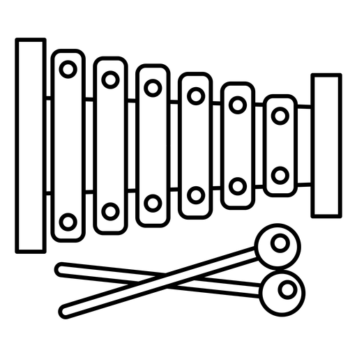 Traç de xilòfon PNG \u0026 Disseny SVG per a TTraç de xilòfon PNG \u0026 Disseny SVG per a T  