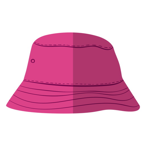 Purple Bucket Hat Illustration PNG SVG Design For T Shirts