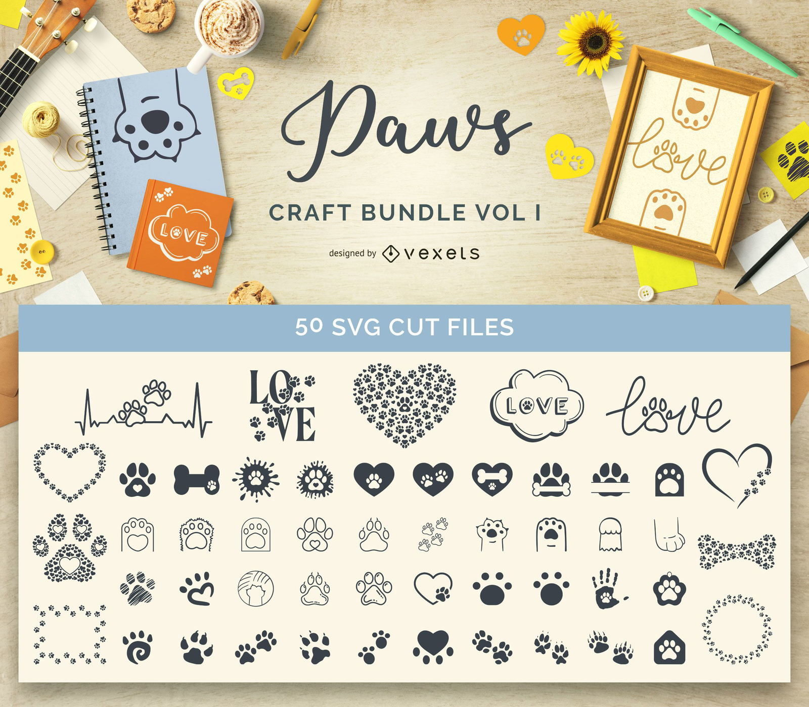 Craft sticker svg bundle