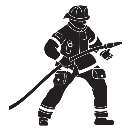 fireman-hose-helmet-flat-silhouette-3290af.png