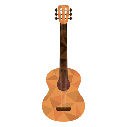 Low Poly Guitar Farebná gitara PNGLow Poly Guitar Farebná gitara PNG  