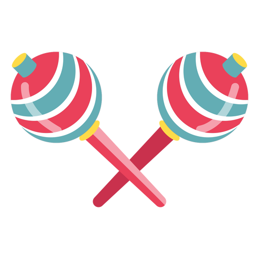 Carnaval Colored Maracas PNG \u0026 SVGCarnaval Colored Maracas PNG \u0026 SVG  