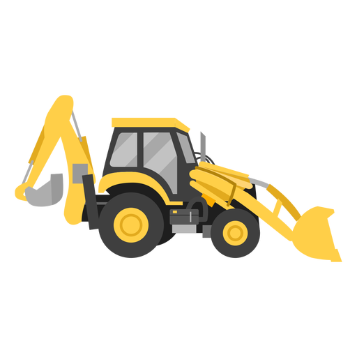 Backhoe Illustration