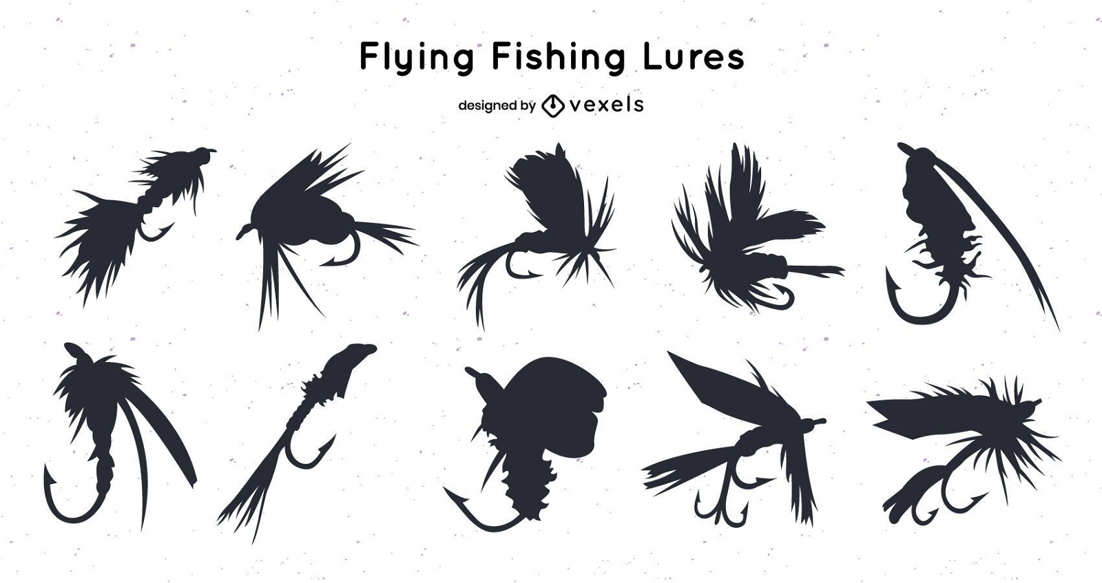 Fly Fishing Silhouette