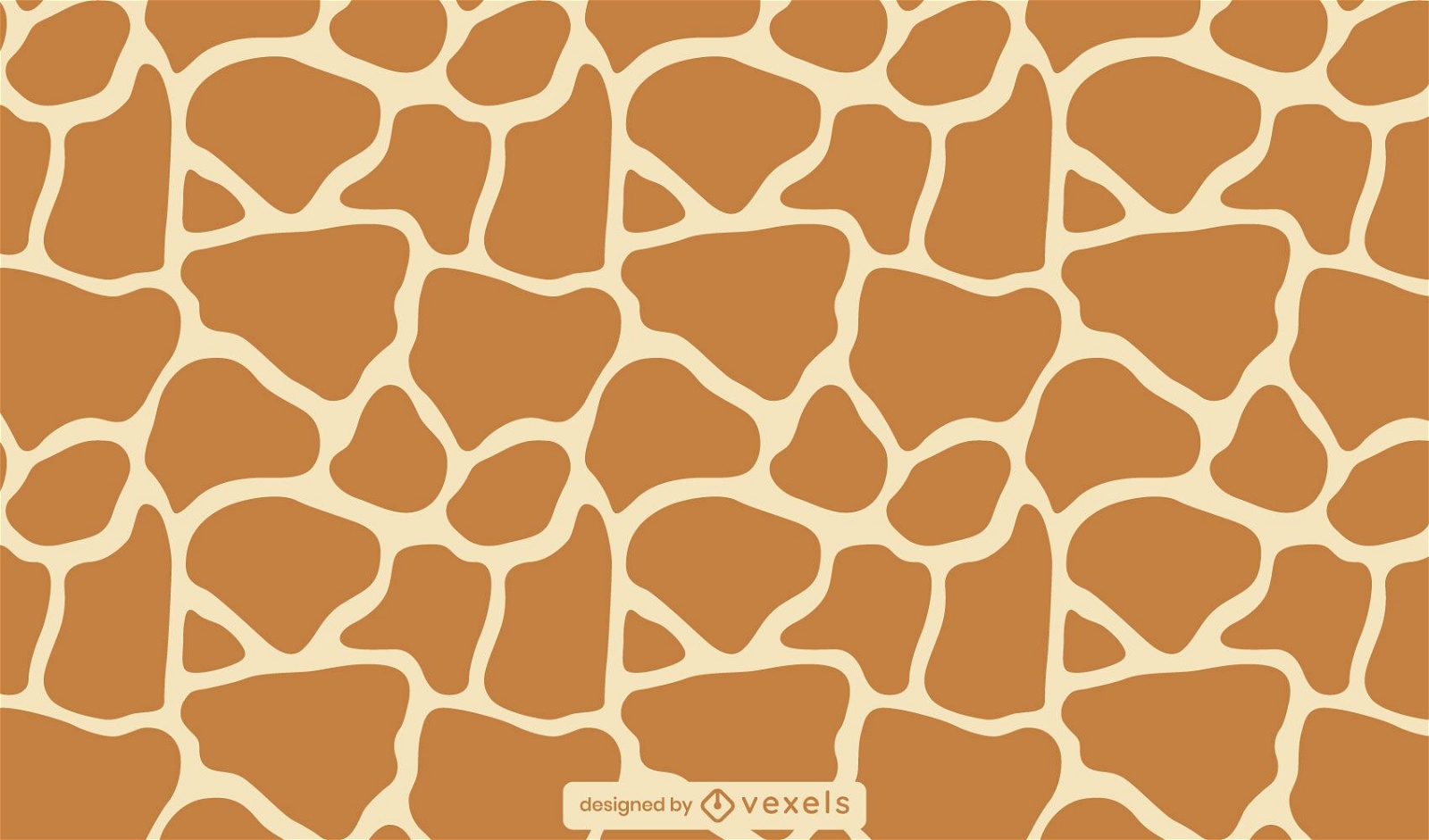 Giraffe Animal Print Pattern Vector Download