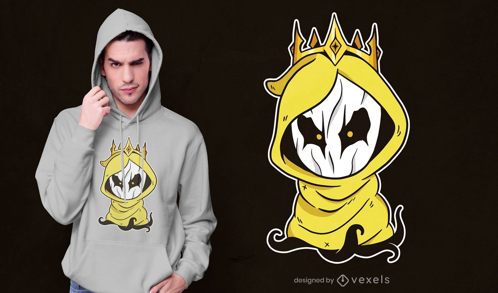 Baixar Vetor De Design De T-shirt Anime Cavalo Bruxa