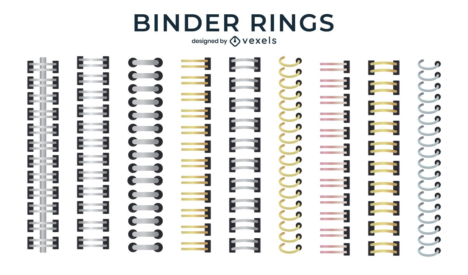 binder rings vector