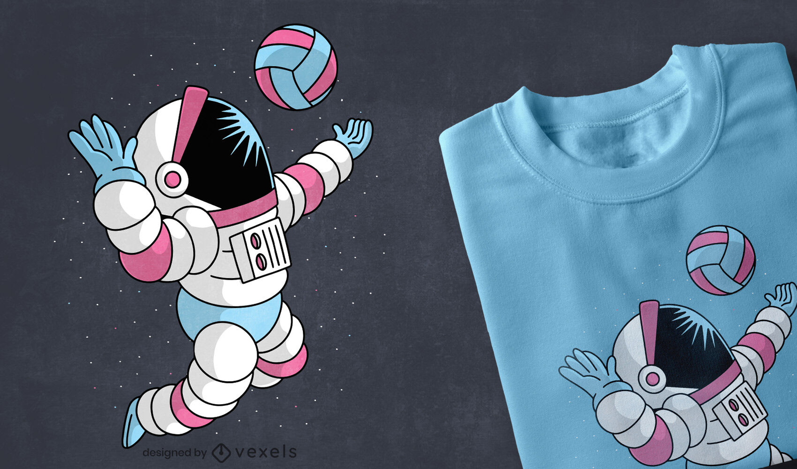 Baixar Vetor De Astronauta Alienígena Desenho De T-shirt Espacial