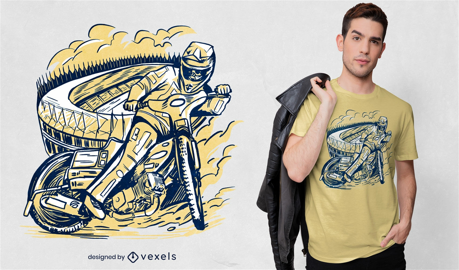 Premium Vector  Motorcycle easy rider motorcycle t shirt design
