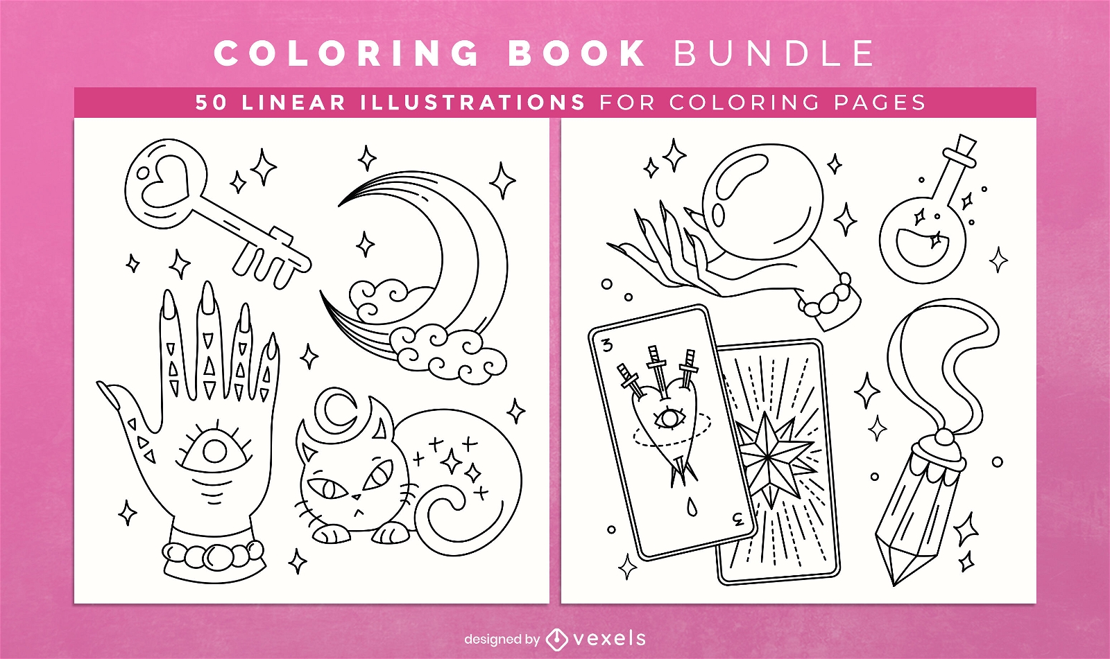 Livro para colorir BELAS BRUXAS: Um lindo livro para colorir para