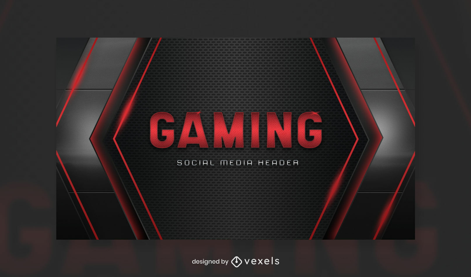 GAMING COVER  Tech Banner Template ADS