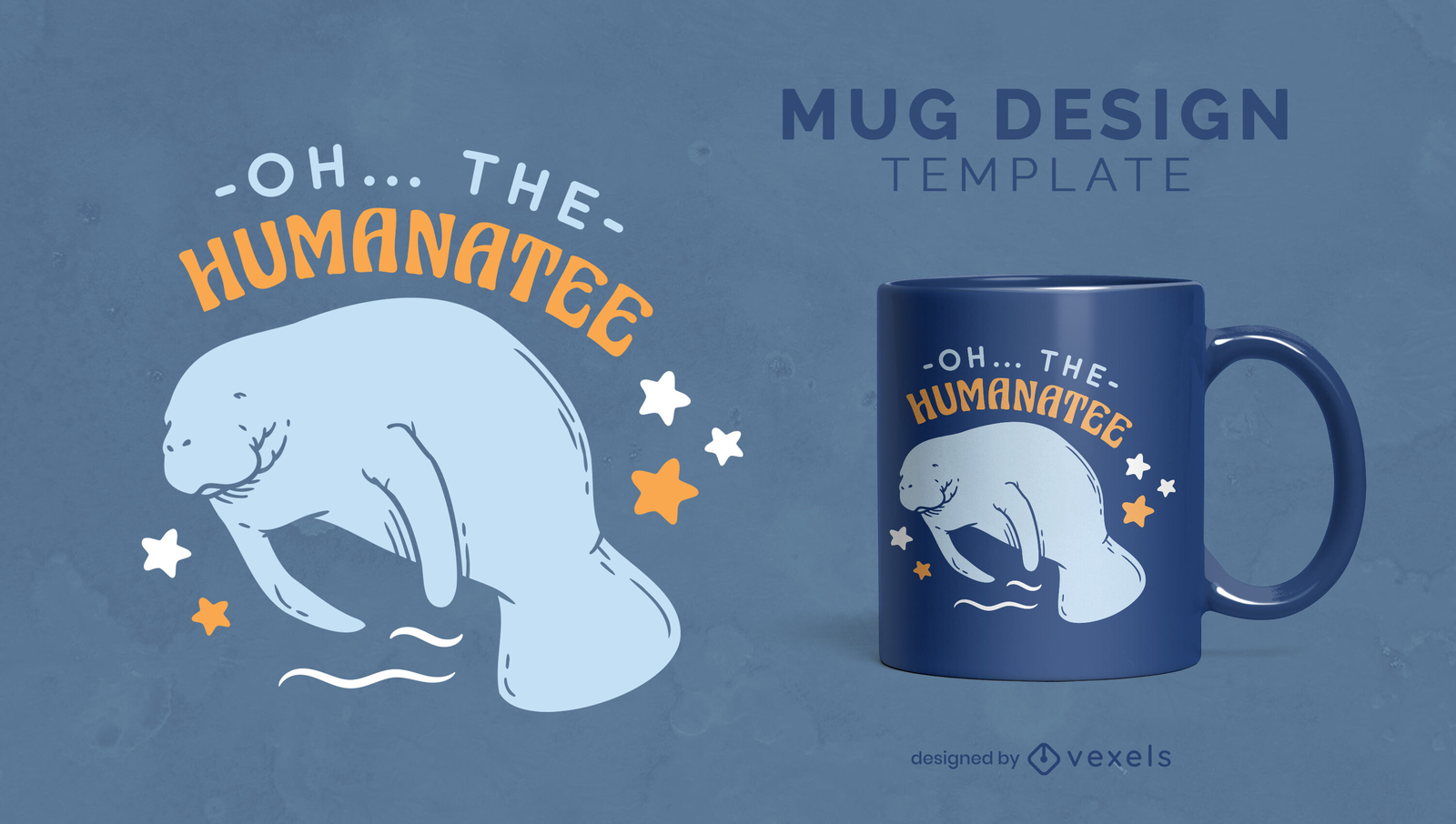 Manatee Coffee Cup, Creature Cups