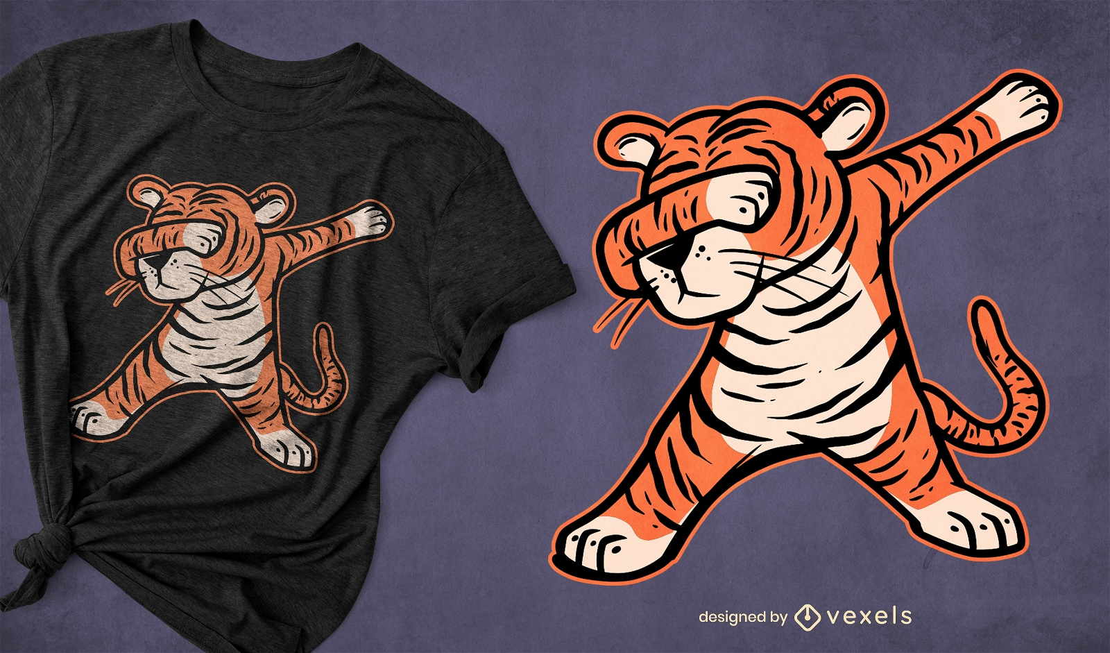 Tiger T-Shirt Designs - Designs For Custom Tiger T-Shirts - Free Shipping!