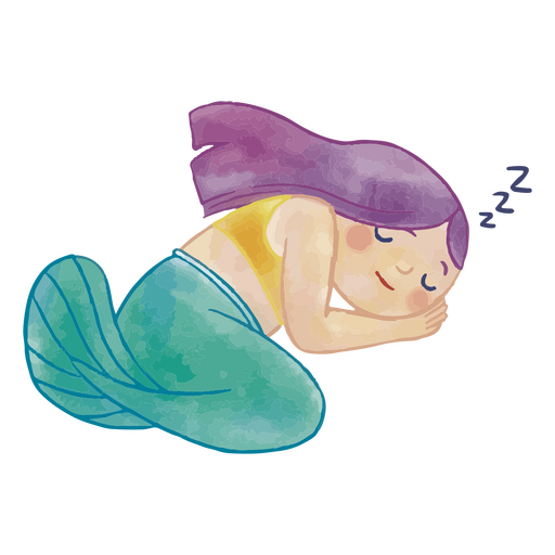 Mermaid sleeping hotsell