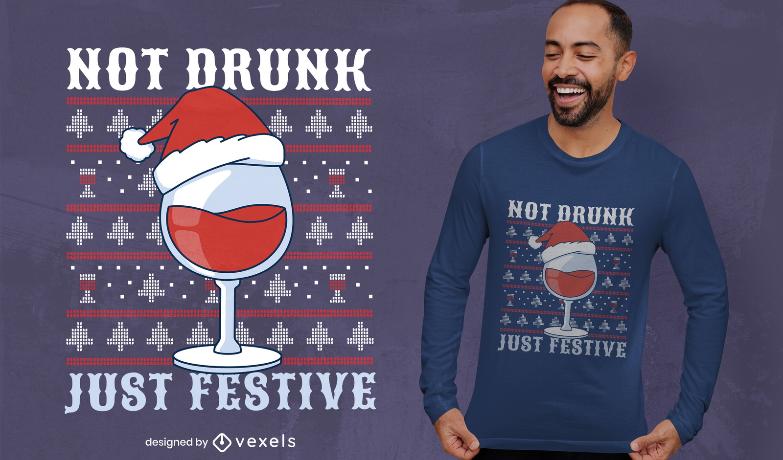 funny wine christmas shirts