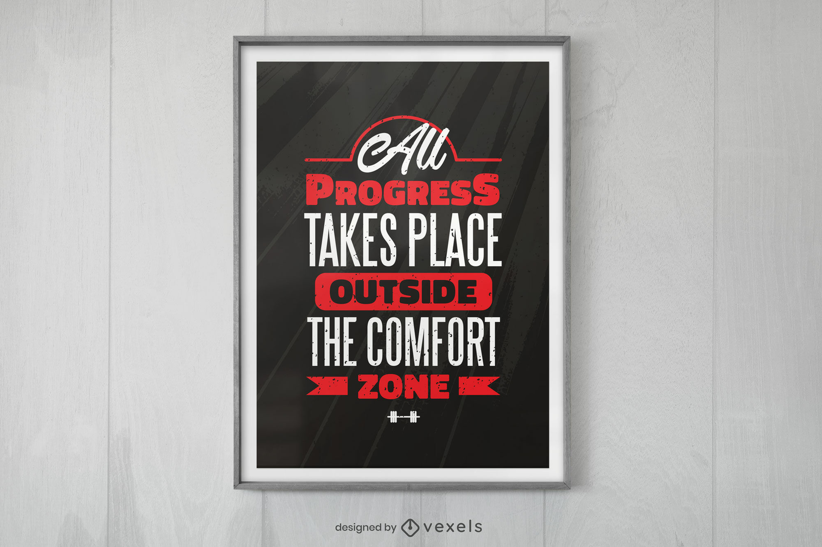 Comfort Zones' Quote Poster for Sale by knightsydesign