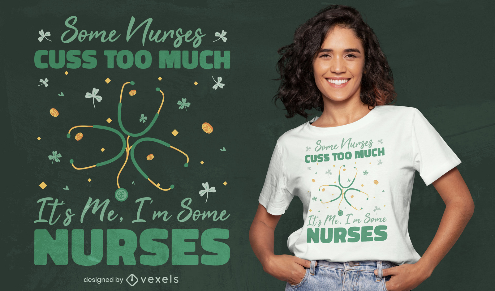 St patrick's sale day nurse shirt