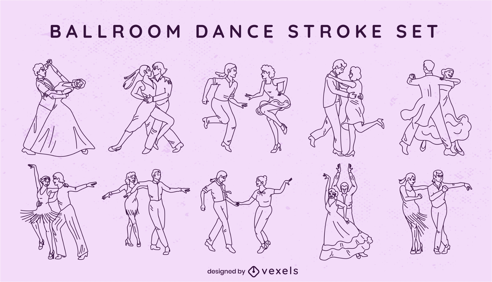 2,393 Ballroom Dancing Illustrations, Royalty-Free Vector Graphics & Clip  Art - iStock | Dance vector, Dancing drawings, Couple dancing
