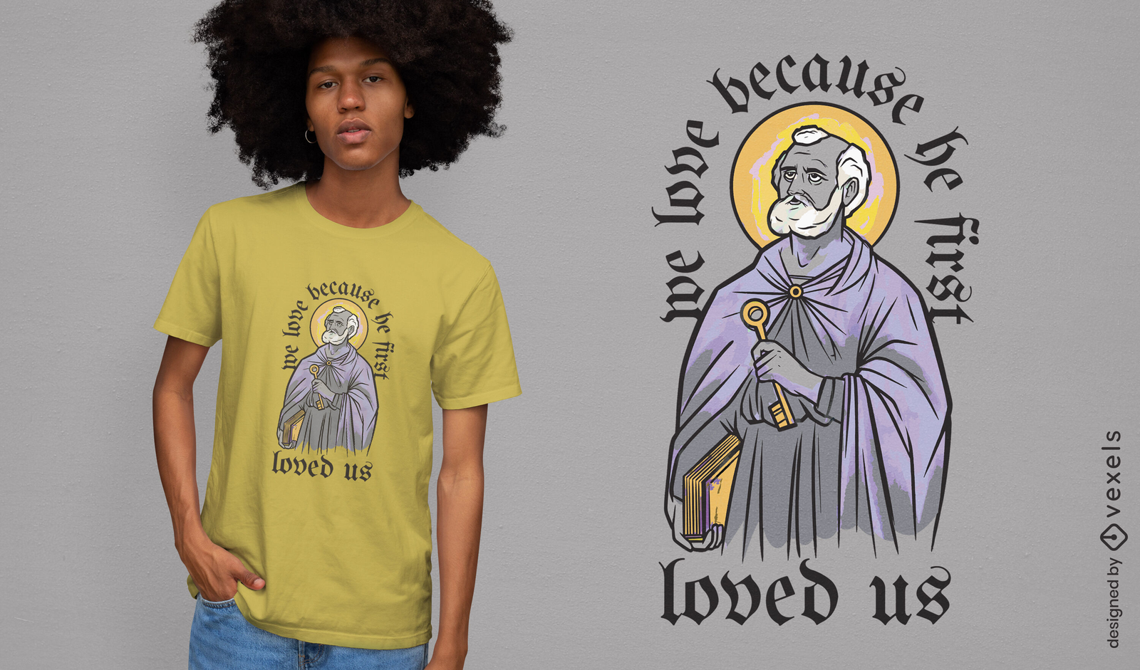 Saint hotsell t shirt