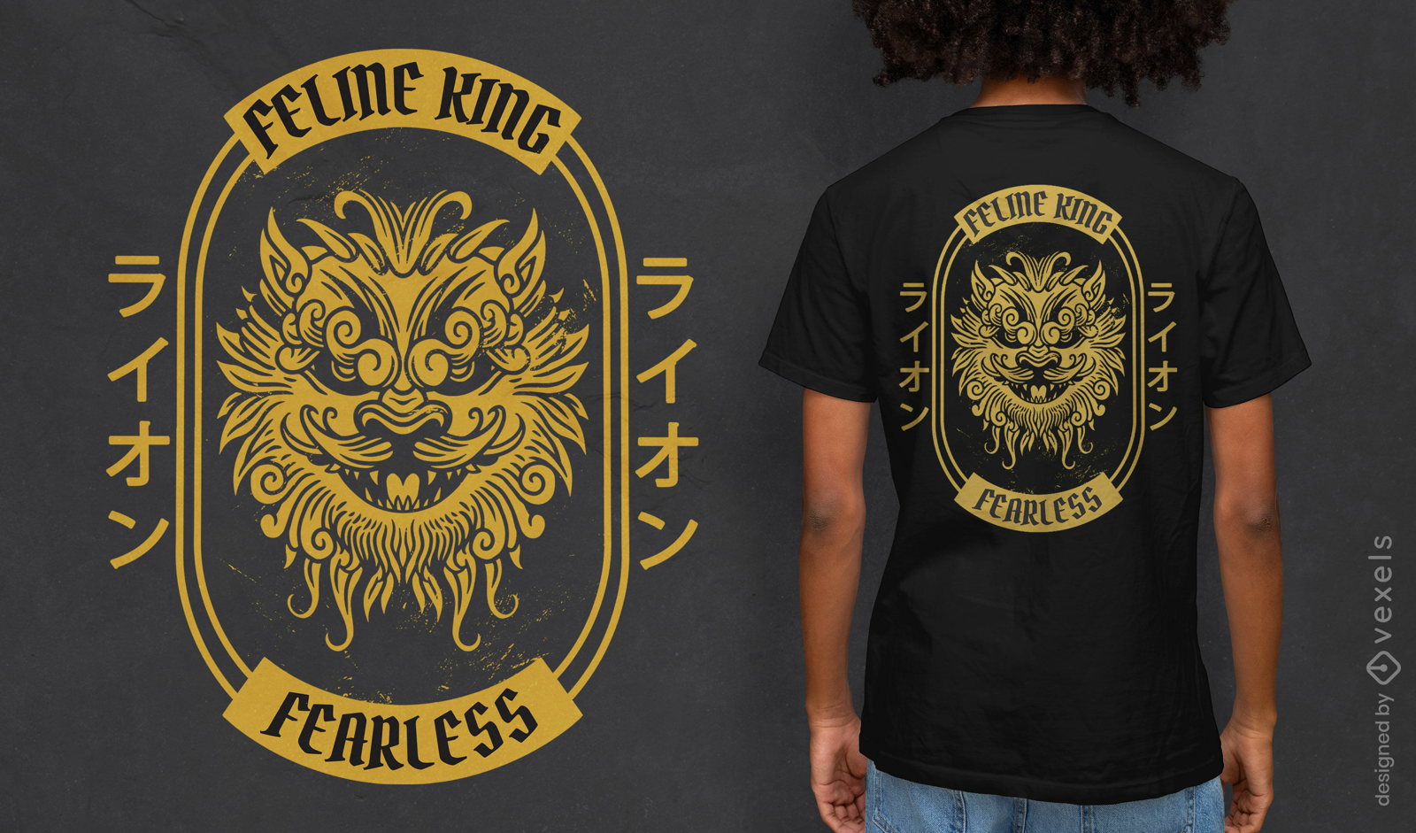 T shirt design strong fearless wise with eagle Vector Image