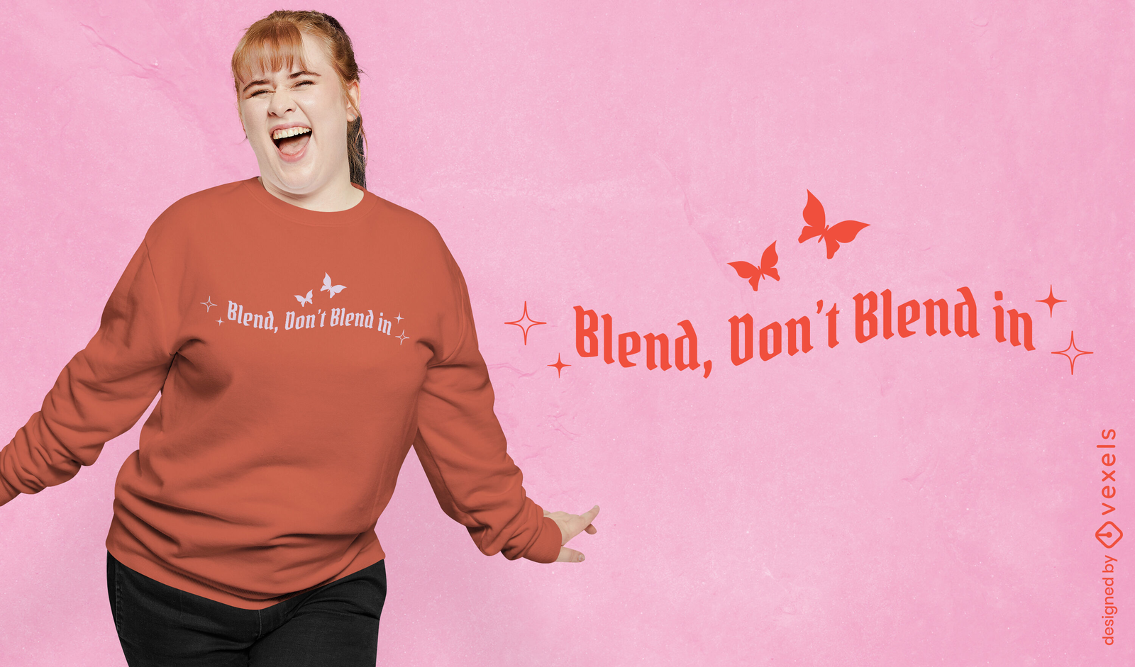 Don't blend easily