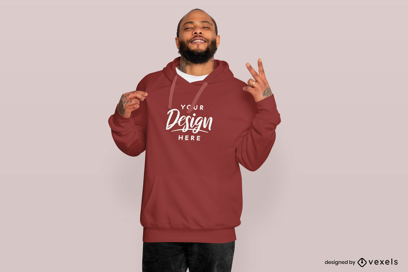 Gildan Black Hoodie PNG  Hoodie Mockup Transparent