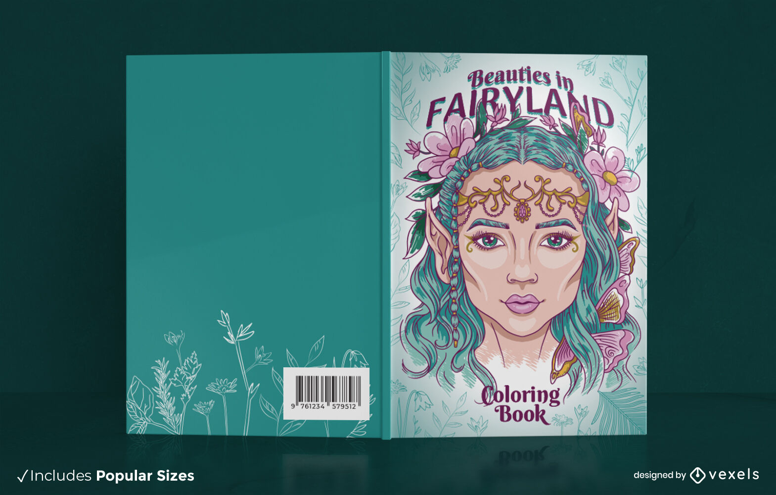 Beauties in Fairyland Coloring Book: Coloring Book for Women