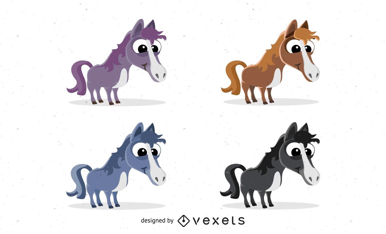 cavalo desenho animado 5143601 Vetor no Vecteezy