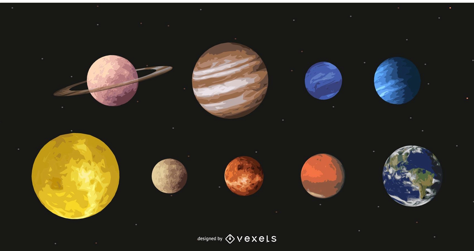 beautiful solar system real