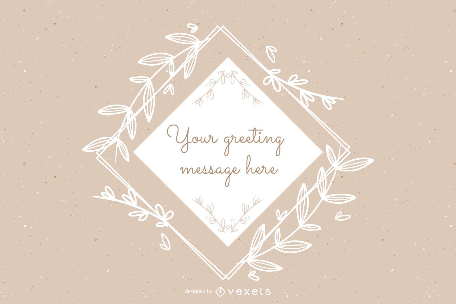 Ornamental Template Greetings Layout Vector Download