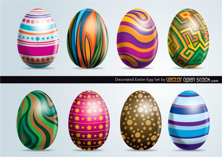 PNG Vector realistic chocolate eggs