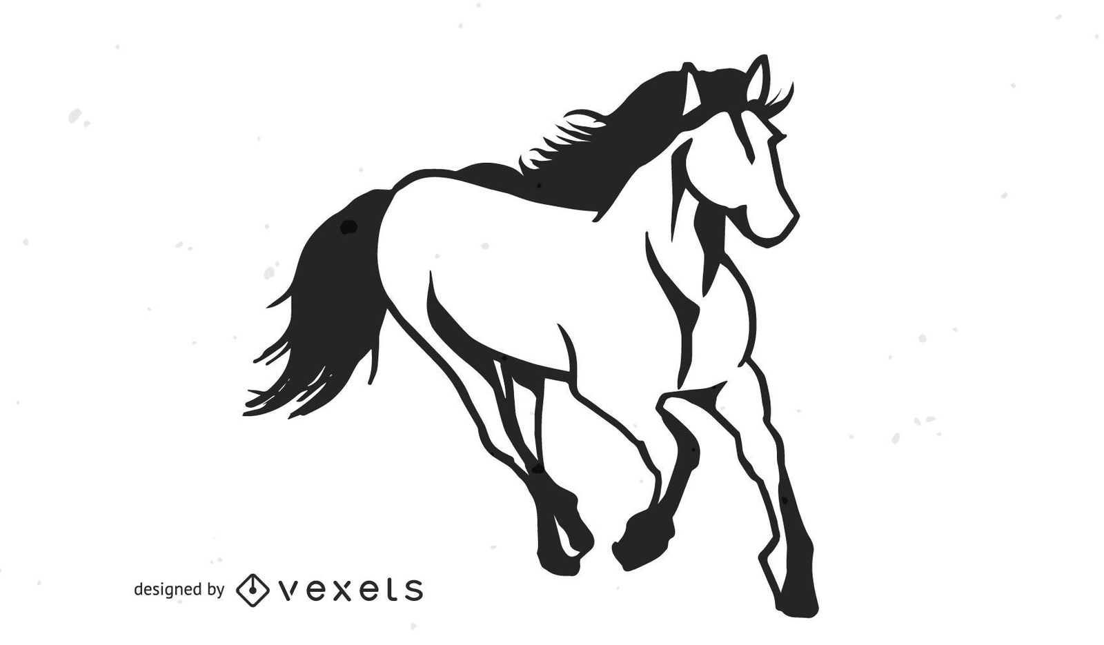 Vetores de Como Desenhar Cavalo Cavalo De Desenho Fácil Para