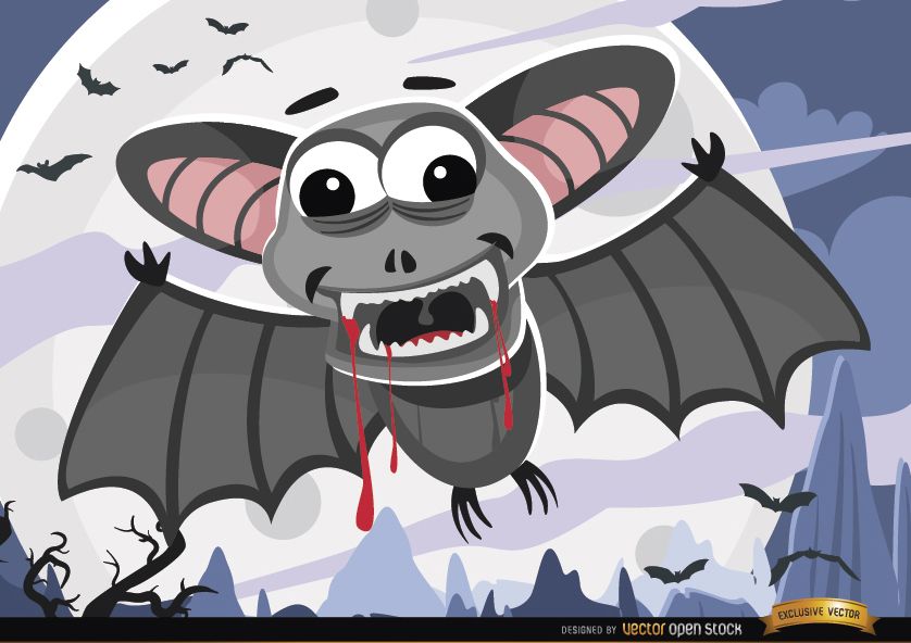 Descarga Vector De Fondo De Pantalla De Noche De Murciélagos Sangrientos De Halloween Descarga Vector De Fondo De Pantalla De Noche De Murciélagos Sangrientos De Halloween