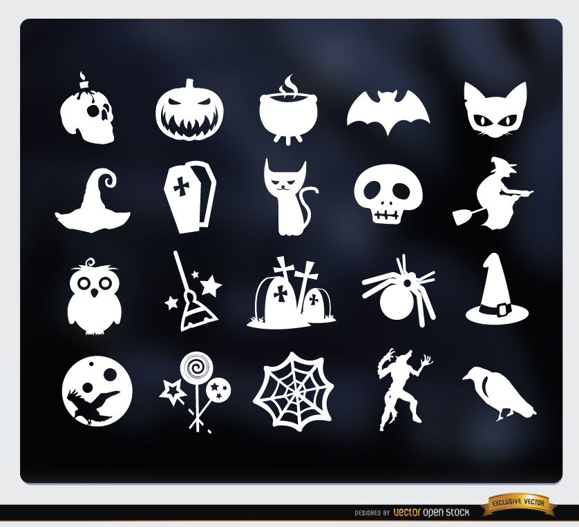 Black cat Icon, Halloween Flat Iconpack