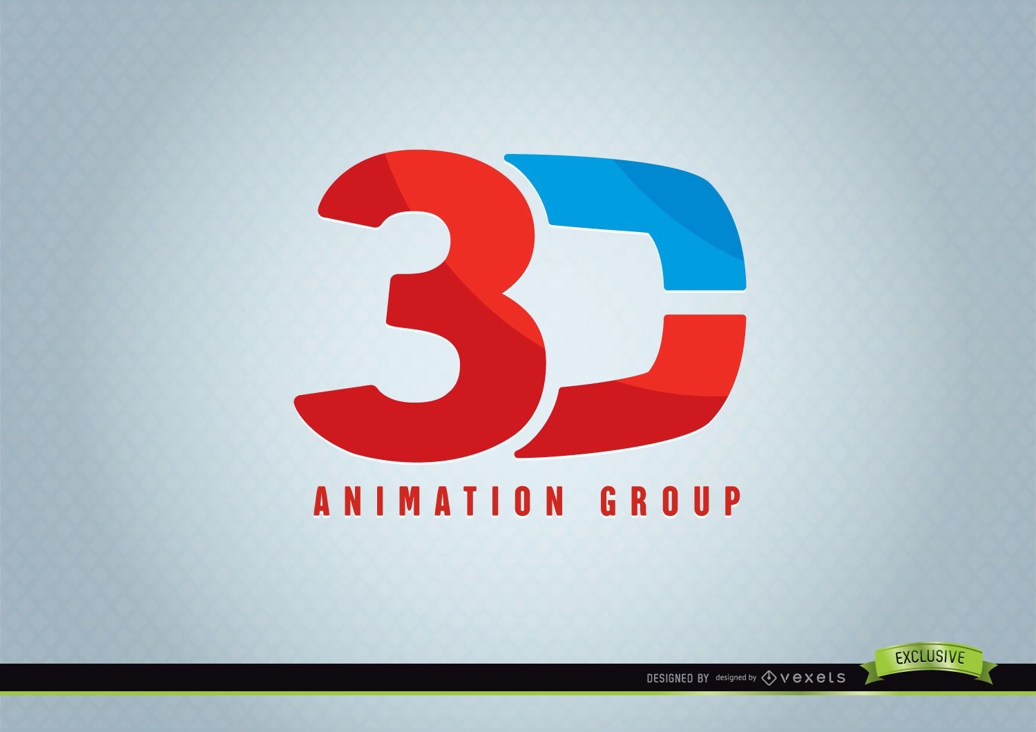 3D Animation Logo Vector Download
