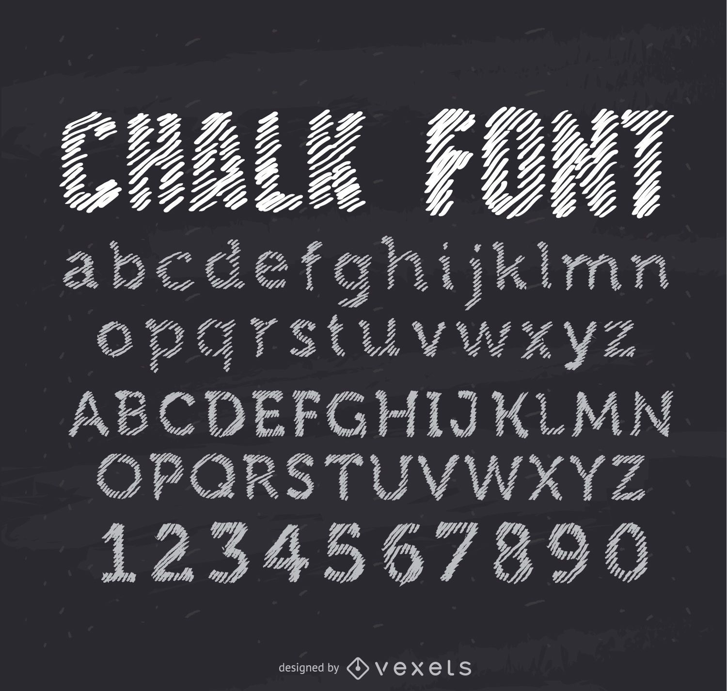 download chalk font coreldraw