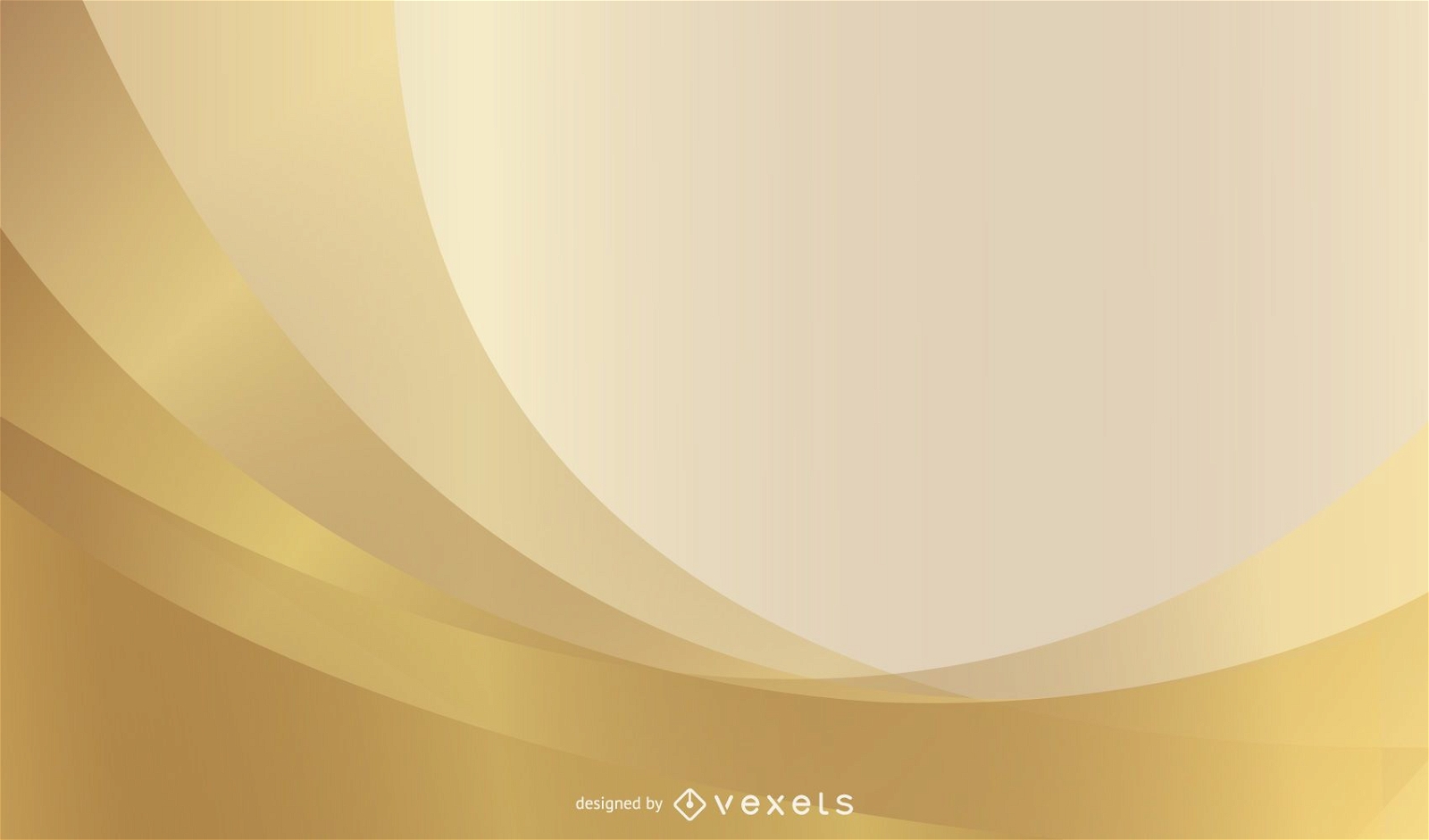 Golden Waves Background PSD Vector Download