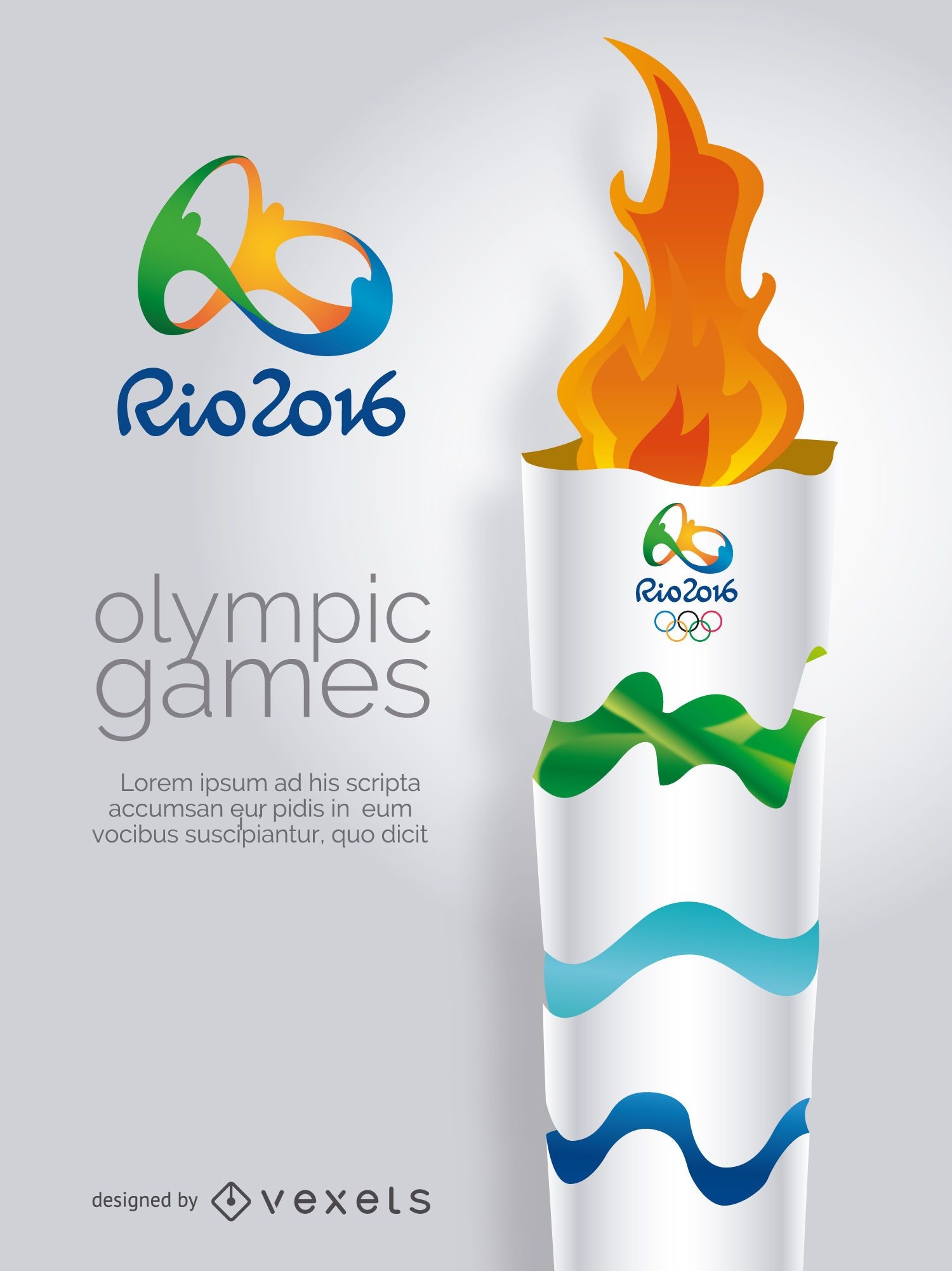 Tocha olímpica - Jogos 2016