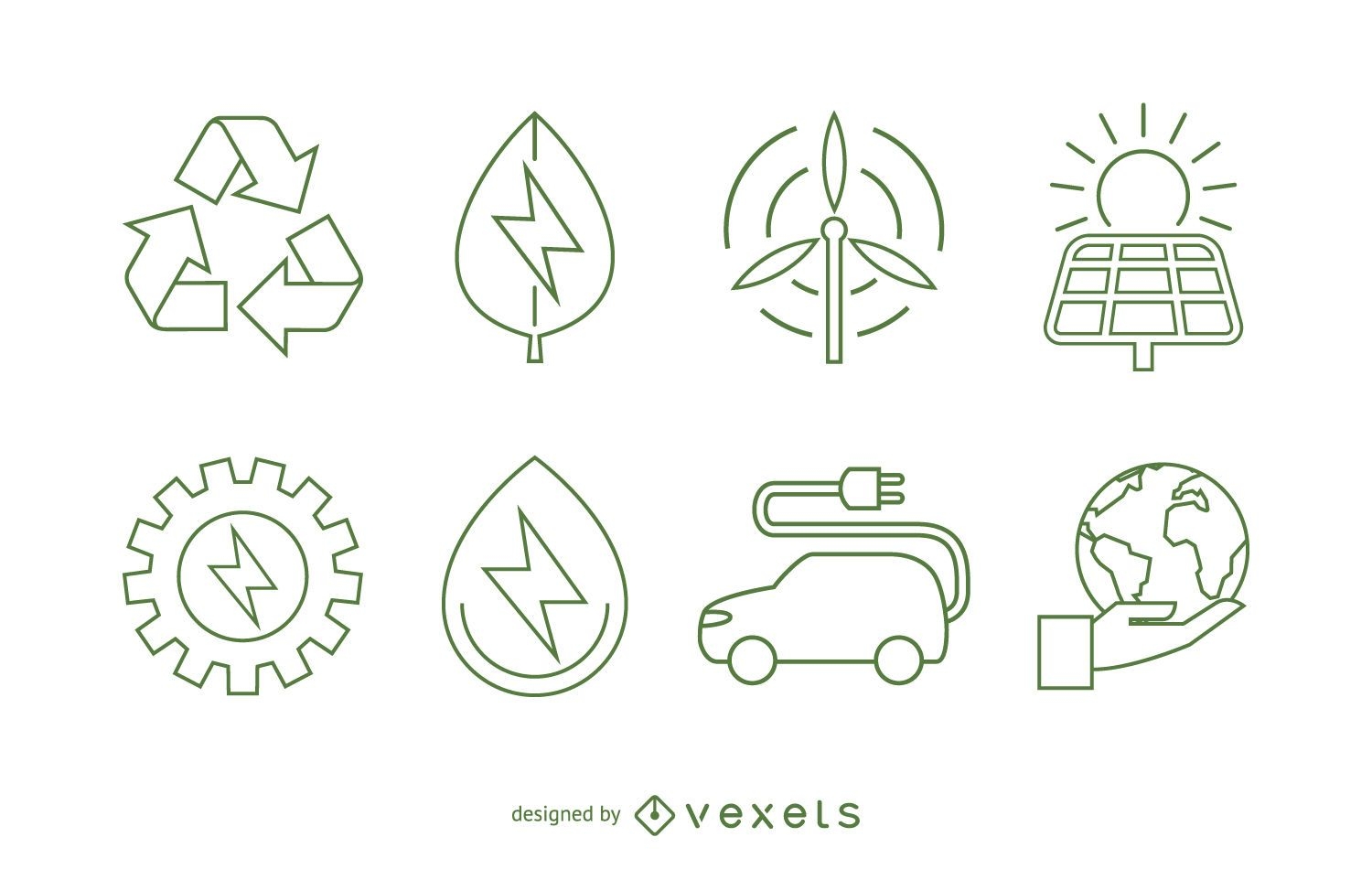 sustainable energy icon