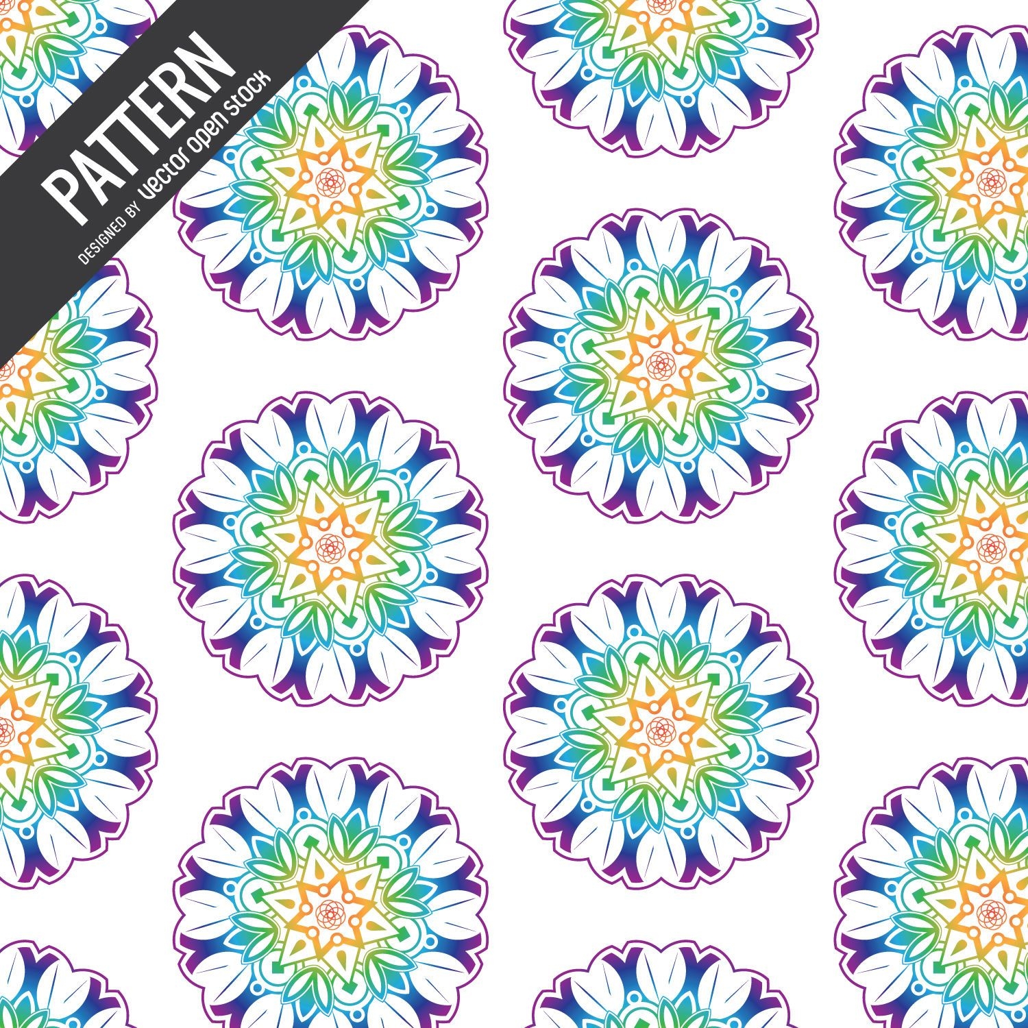 Mandala Flower Pattern Vector Download