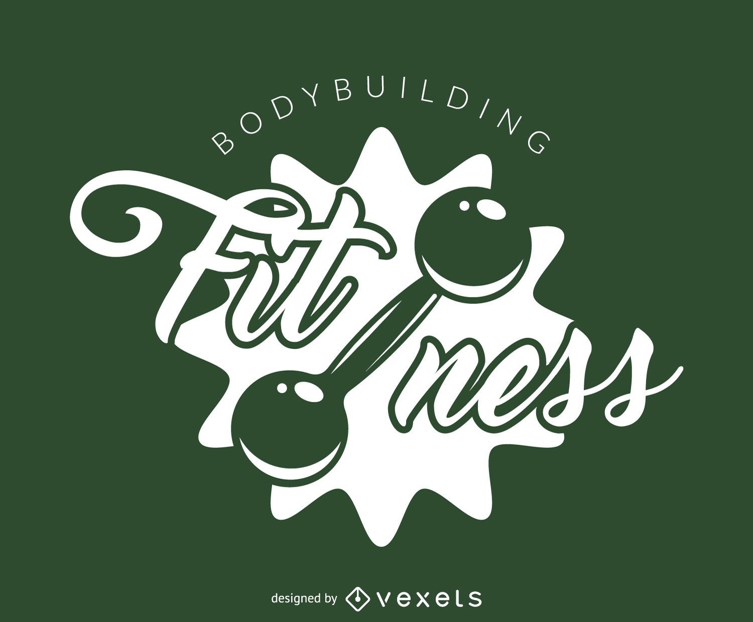 Modelo de logotipo de fitness e academia