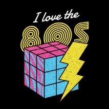 Retro cube tshirt