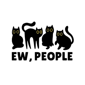 Black cats editable t-shirt design template