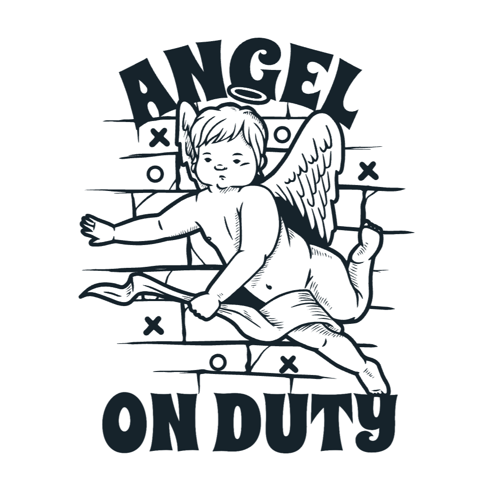 Angel baby cupid editable t-shirt template | Create Merch