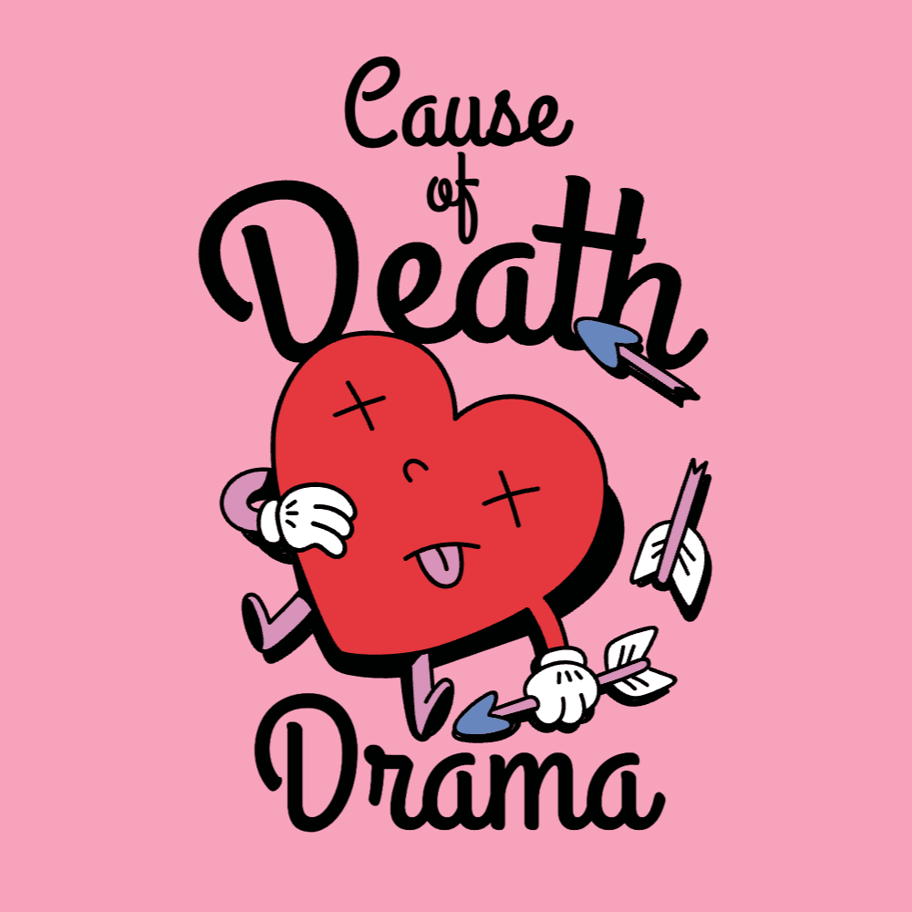Anti valentines day heart editable t-shirt templat | Create Merch