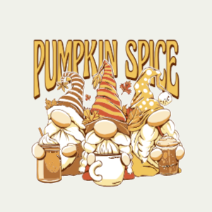 Autumn Gnomes editable t-shirt template